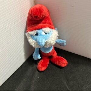 Blue and Red Gnome Plush Toy - Soft Stuffed Character